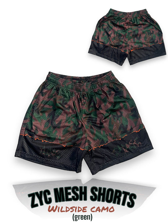 Wildside Camo Mesh Shorts